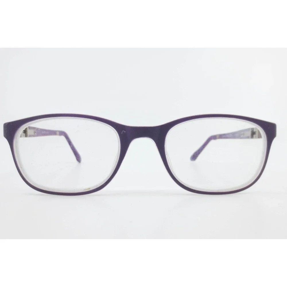Adolfo Sport Cheerleader Purple Clear Eyeglass Frames 46-17-125 Rectangular